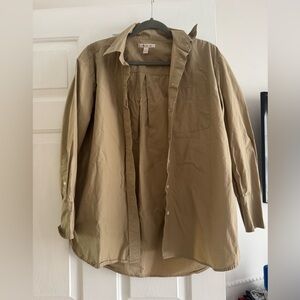 Women’s Banana Republic Button-Up Shirt - Tan